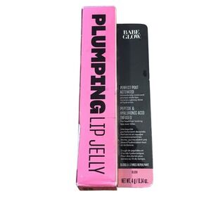 Babe Glow Plumping Lip Jelly Blush 4g Peptide & Hyaluronic Acid Lip Gloss NIB